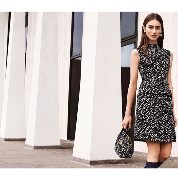 Tory Burch Savannah Pony Hair Dotted Satchel - Picture 7 of 9